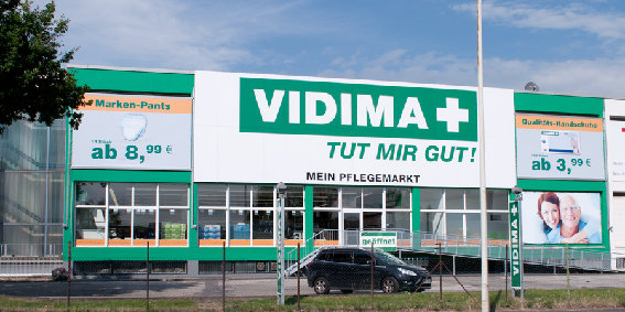 VIDIMA+ Pflegemarkt in Frechen - Logo