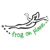 frog on plane travel in Krefeld - Logo