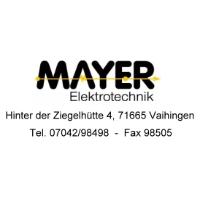 Mayer Elektrotechnik e.K. in Vaihingen an der Enz - Logo
