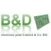 B&D electronic print Limited & Co. KG in Bad Homburg vor der Höhe - Logo