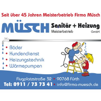 Müsch Sanitär Heizung in Fürth in Bayern - Logo