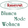 Rosenrot Blumen, Schmuck & Geschenke, Mode & Wohndesign in Gilching - Logo