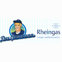 Der Gasmann: Rheingas Halle-Saalegas GmbH Flüssiggas & Gasflaschen - Energie für Mitteldeutschland in Halle (Saale) - Logo