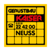 Gerüstbau Kaiser in Neuss - Logo